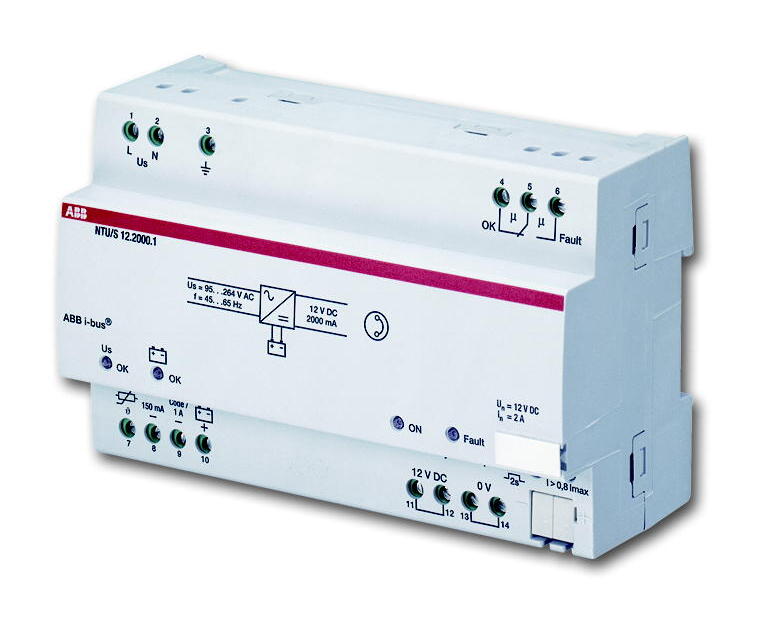 ABB KNX NTU/S 12.2000.1 Блок питания бесперебойный, 2 А в Москве
