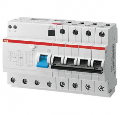ABB DS204 AC-C20/0,03 Диффер. автомат 4-х полюсный 20А 30 mA 6кА тип АС 2CSR254001R1204 в Москве