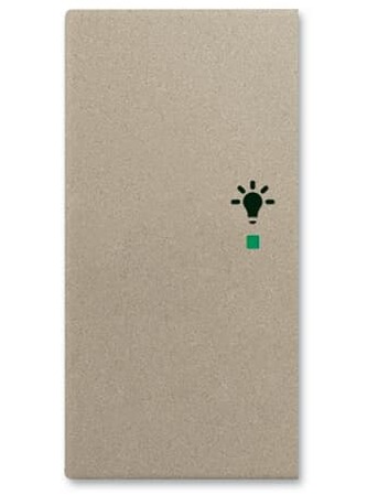 ABB Basic 55 Шампань Клавиша двойная левая free@home, с в Москве