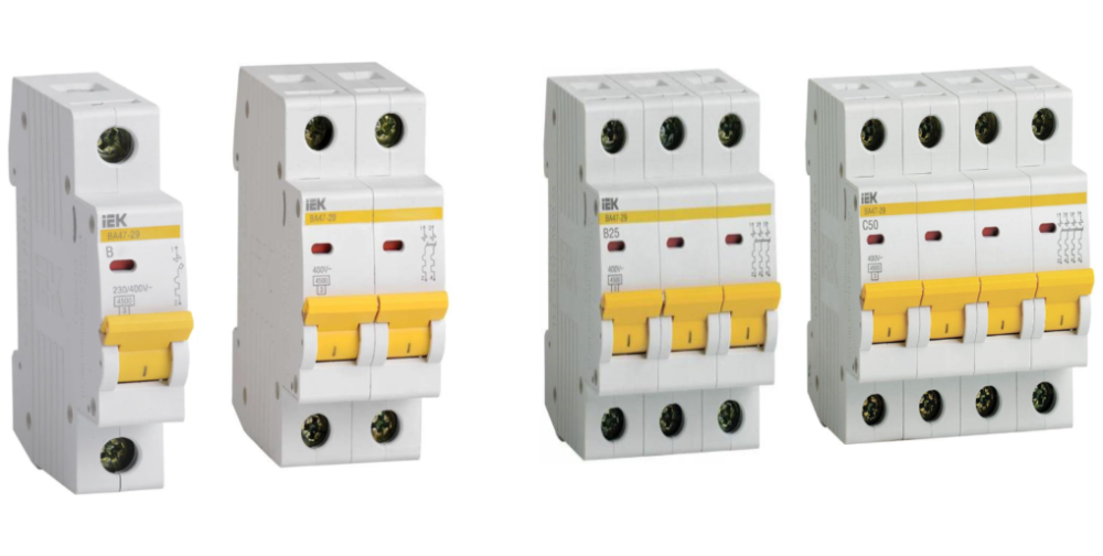 Выключатель автоматический четырехполюсный (3п+N) S203P 10А C 25кА (S203P C10NA) | 2CDS283103R0104 ABB|мо в Москве