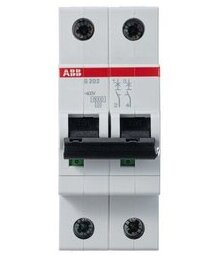 ABB S203 C25 Автоматический выключатель 3-х полюсный 25А 6кА с хар. 2CDS253001R0254 c50 в Москве