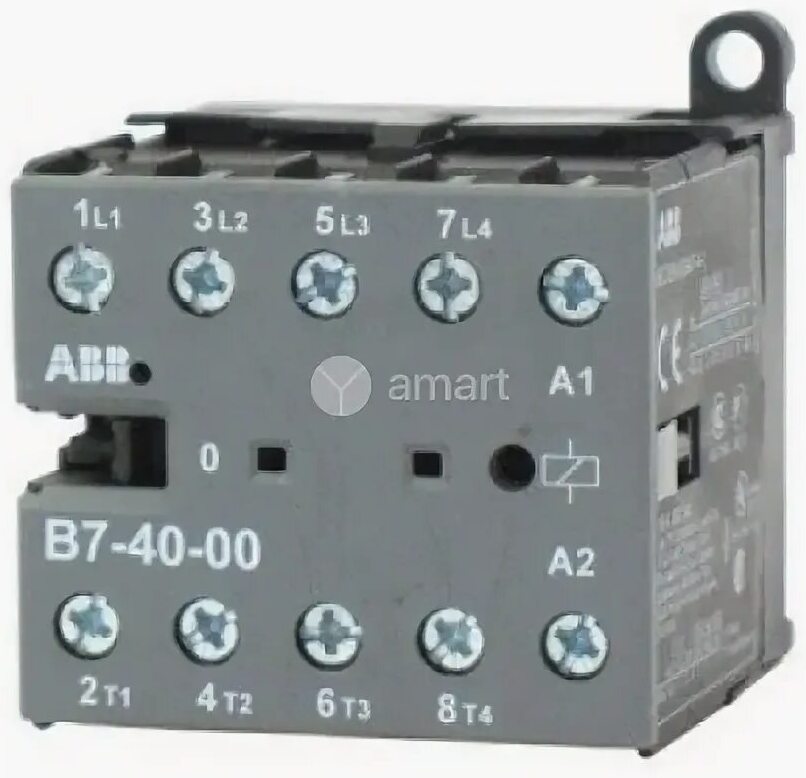 Миниконтактор B7-40-00 12A катушка 230В АС (SSTGJL1311201R8000) ABB в Москве