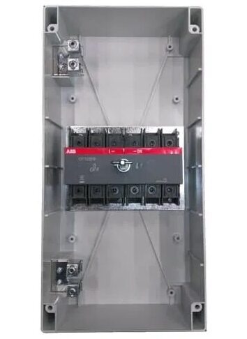 Abb SGC Рубильник в боксе OTL25B6M до 25A 6-полюсный, перфорация 4х25.5+ 2x16.5 в Москве