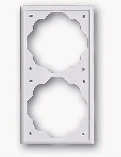 ABB BJE Impuls 2CKA001754A4226 Рамка 2-ая (белая) в Москве