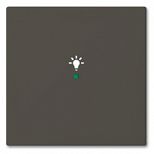 ABB Basic 55 Шато (чёрн) Клавиша одинарная free@home, жалюзи в Москве