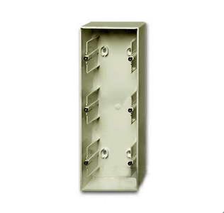 Коробка тройная для открытого монтажа, ABB Basic 55, шампань 2CKA001799A0964