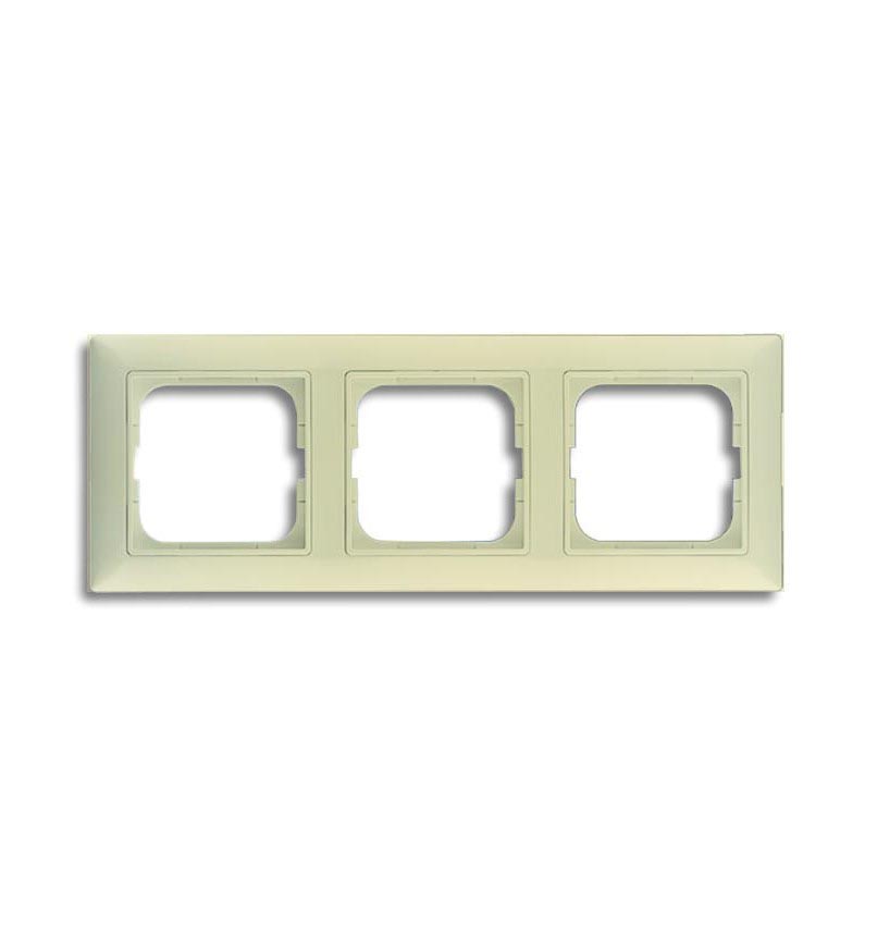 Рамка тройная ABB Basic 55, слоновая кость 2CKA001725A1486