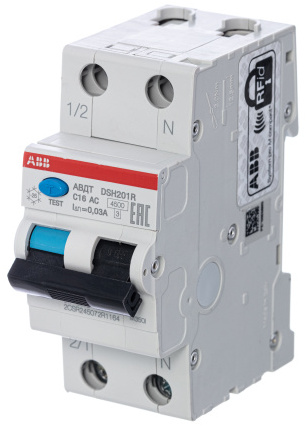 Дифференциальный автомат (АВДТ) DSH201R C25 AC30 ABB 2CSR245072R1254 в Москве