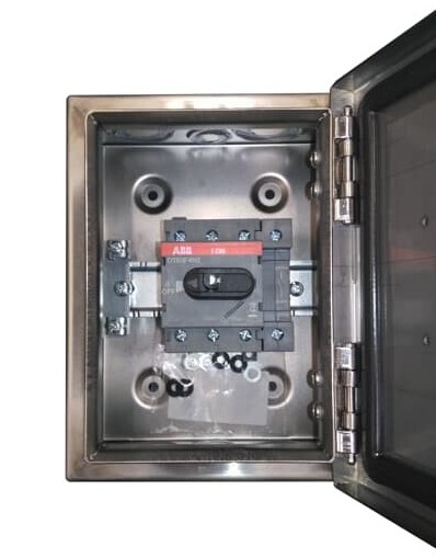 Abb SGC Рубильник в боксе OTR45B6B до 45A 6-полюсный, нет фланец B в Москве