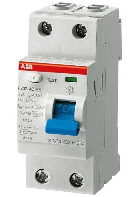 2CSF202101R0160; Дифавтомат (УЗО) 2P 16А 10мА F202 А ABB 2csf202101r0160 в Москве