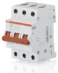 SD203/32 Рубильник 3-полюсный модульный 32А (красный рычаг) ABB, 2CDD283101R0032 в Москве