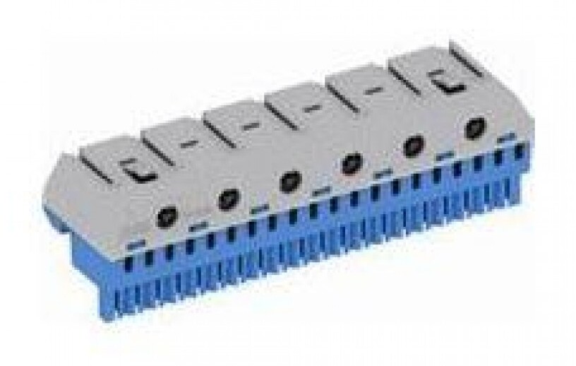 Клеммник самозажимной N20х4+6х25мм ZK206B 1 8.18 40.9 ABB 1SPE007715F9707 в Москве