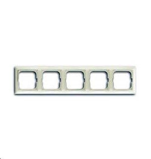 Рамка пятиместная ABB Basic 55, шале-белый 2CKA001725A1515