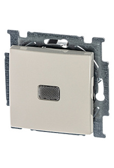 ABB BJB Basic 55 Беж Выключатель 1-клавишный в Москве