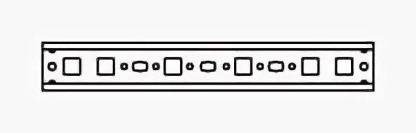 ABB DIN- рейка 250мм в Москве