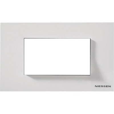 Рамка на 4 модуля ABB Zenit, итальянский стандарт (белый) 2CLA247490N1001 + 2CLA247400N1101