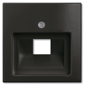 ABB Basic 55 Белая Накладка 2-ой ТЛФ/комп розетки 1753-0-0095 2CKA001753A0095 в Москве