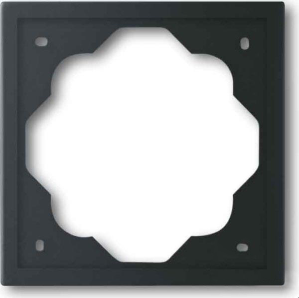 Рамка одинарная ABB Impuls, черный бархат 2CKA001754A4424