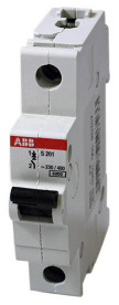 ABB S201 Автоматический выключатель 1P 6A (D) 6kA в Москве