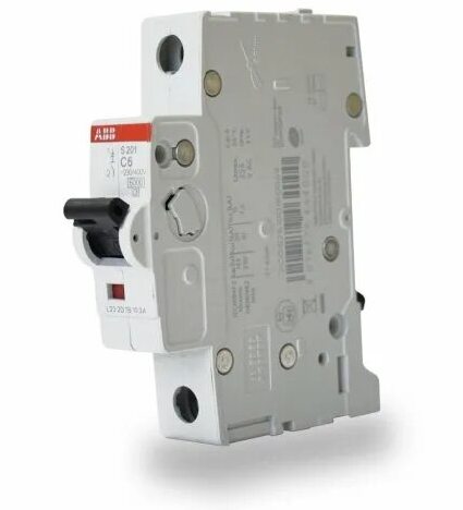 ABB S202 C50 Автоматический выключатель 2-х полюсный 50А 6kA с хар.С 230В 2CDS252001R0504 в Москве