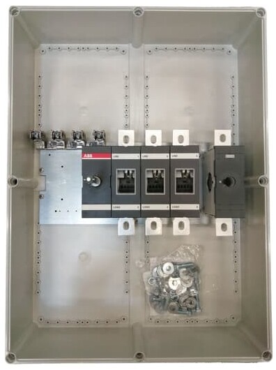 Abb SGC Рубильник в боксе OTR100B4B до 100A 4-полюсный, нет фланец B в Москве