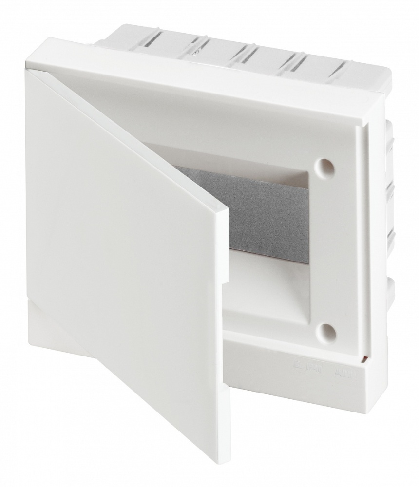 ABB Basic E Бокс настенный 6М серая прозрачная дверь (с клеммами), 6 мод. IP40 в Москве