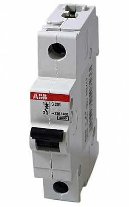 ABB S201 Автоматический выключатель 1P 3А (C) 6кA 200a в Москве