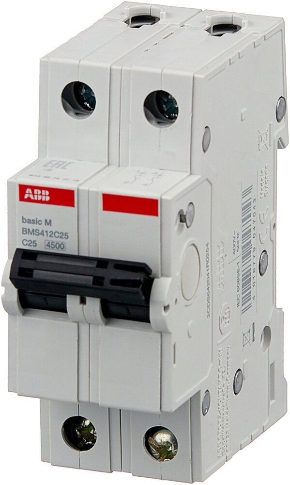 ABB Basic Автомат 2P 10A C 4.5кА в Москве