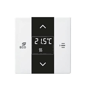 ABB Basic 55 Шале (бел) Накладка контроллера фанкойлов free@home в Москве