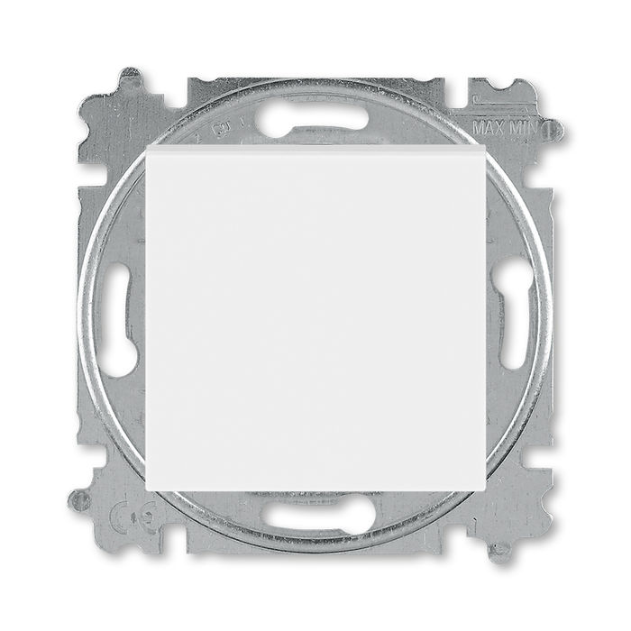Механизм выключателя ABB СП LEVIT одноклавишный IP20 белый/ледяной 2CHH590145A6001