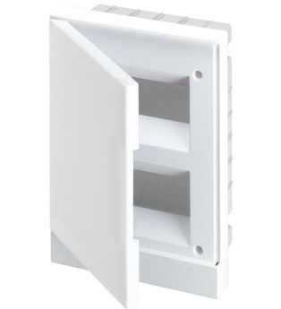ABB Basic E Бокс в нишу 16М белая непрозрачная дверь (c клеммами) в Москве