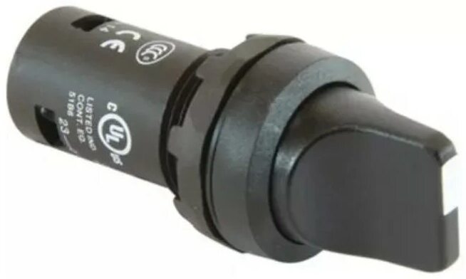 Abb COS Кнопка CP2-30B-10 черная с фиксацией 1HO в Москве