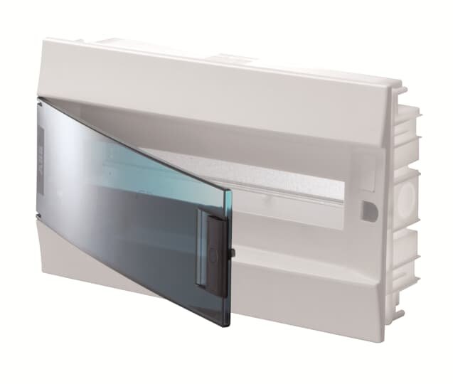 ABB Mistral41 Бокс в нишу 18М зеленая дверь (с клеммами)