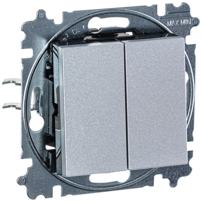 ABB Levit 2CHH480034A6065 Вывод кабеля (под рамку, с/у, красный/дымчатый черный) в Москве