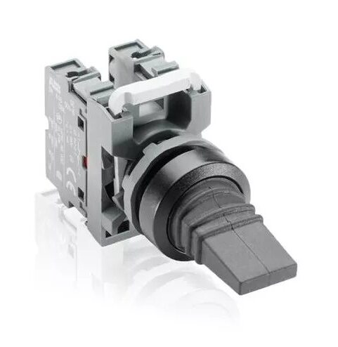 Abb COS Переключатель M2SS1-20U (короткая ручка) серый 2-х позиционный б ез подсветки (только корпу в Москве