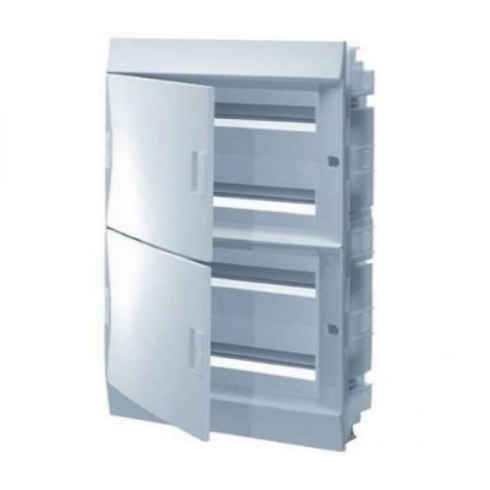 ABB Mistral41 Бокс в нишу 72М белый дверь (c клемм)