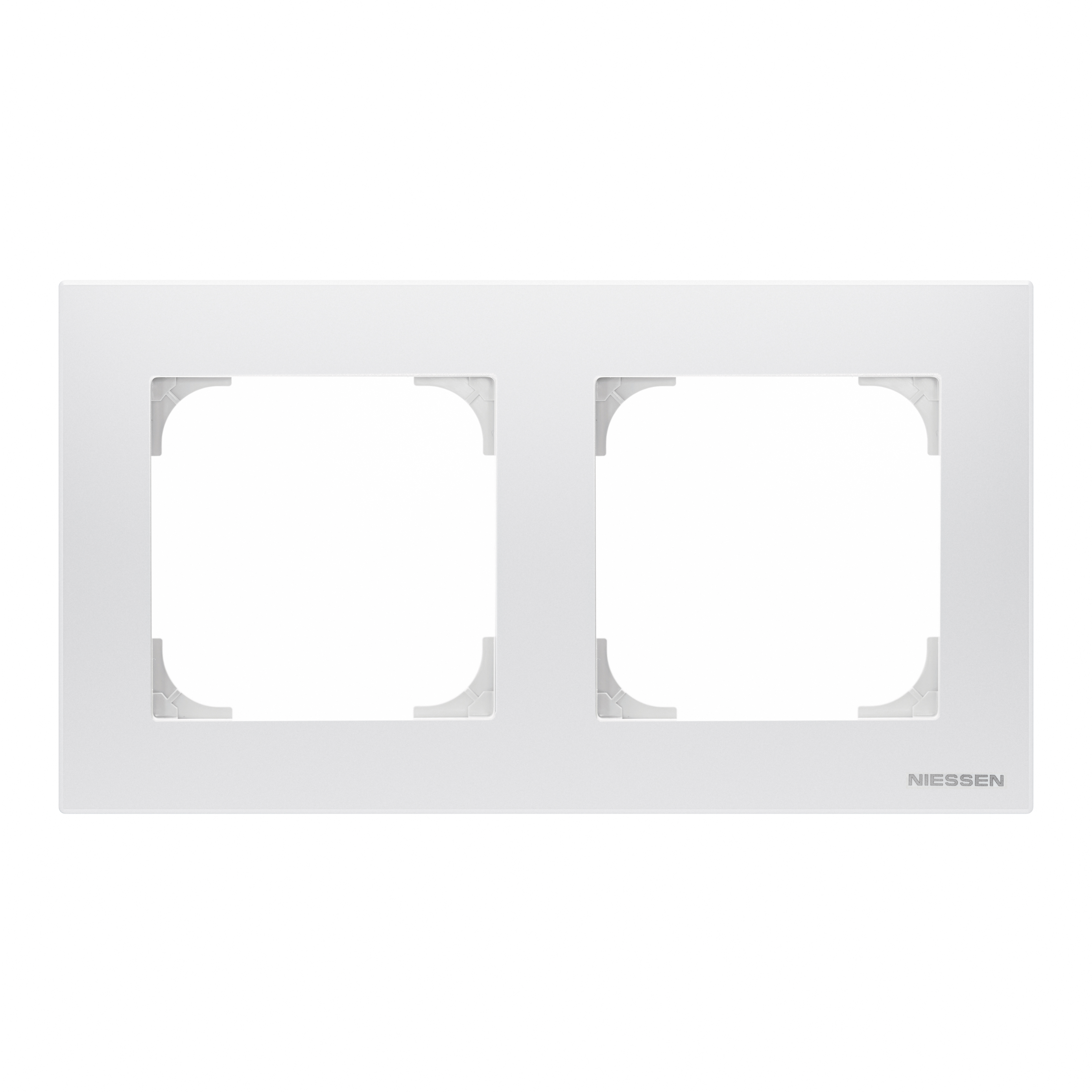 Рамка двойная ABB Sky, белый 2CLA857200A1101