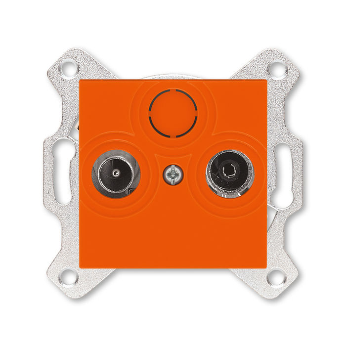 Розетка TV-R оконечная оранжевый Levit 2CHH083503A6066 ABB в Москве