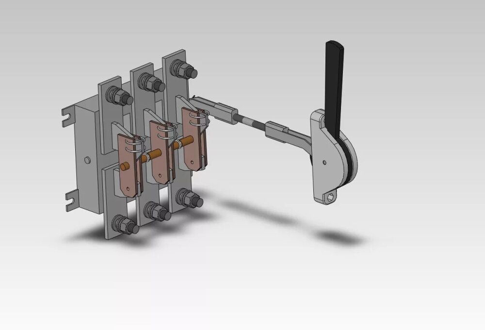 Рубильник OT250ES03K до 250А 3-полюсный бок. управление (в сборе) | 1SCA022860R0970 ABB|3п упр. в сборе в Москве