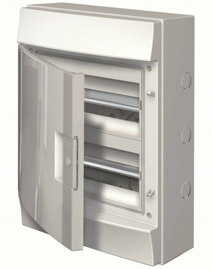 Настенный бокс Mistral65 ABB ЩРн-п 24М непрозрачная дверь без клемм (1SL1104A00) в Москве