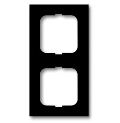 ABB BJE Future Чёрный Антрацит Рамка 2-ая в Москве