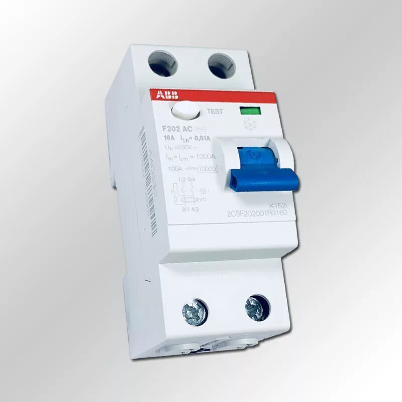 ABB F204 A S-63/0,3 УЗО селективное 4-x полюсное 63А 300мА 10кА тип А 2CSF204201R3630 трехфазные 100mA в Москве