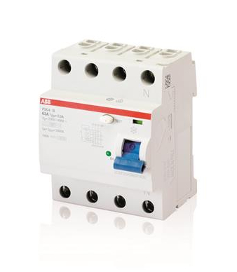 Выключатель дифференциальный (УЗО) F204 4п 63А 30мА тип B | код. 2CSF204592R1630 | ABB в Москве