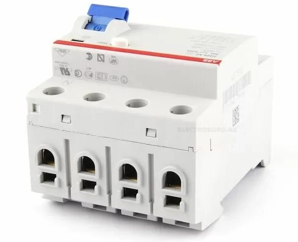 Выключатель дифференциального тока УЗО 4п 40А 300мА F204 A S 2CSF204201R3400 ABB в Москве