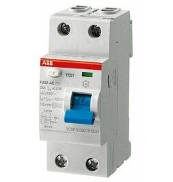ABB FH202 AC-63/0.1 УЗО 2-х полюсное 63А 100мА тип AC 4,5kA-230В 2CSF202006R2630 Селективное 300ма в Москве