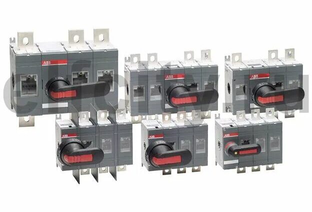 ABB OT315E03C Рубильник реверсивный до 315А 3х полюсный (без ручки управления) 1SCA022764R2090 1 фазный в Москве