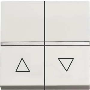 Выключатель жалюзи без фиксации ABB Zenit (Белый) 2CLA224400N1101