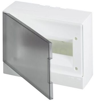 ABB Basic E Бокс настенный 12М серая прозрачная дверь 1SZR004002A2204 в Москве