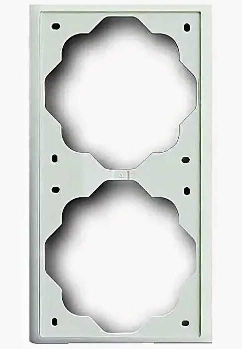 ABB BJE Impuls Белый бархат Рамка 2-ая в Москве