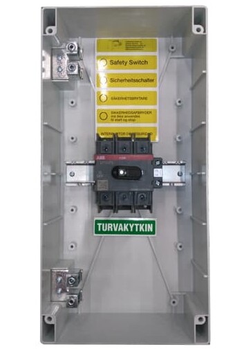 Abb SGC Рубильник в боксе OTP75T3B до 75А(АС23А) 3х-полюсный, 1НО доп. к онтакт, нет фланец I в Москве